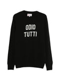 MC2 Saint Barth Heron slogan-intarsia sweater