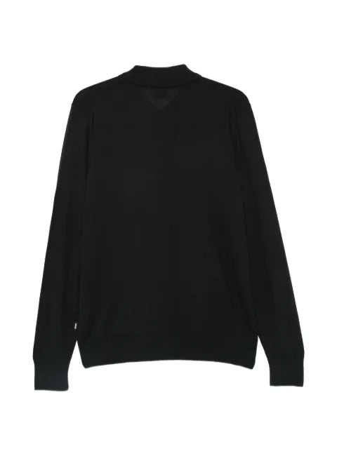 BOSS buttoned wool cardigan