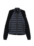 Moncler Grenoble quilted panelled cardigan