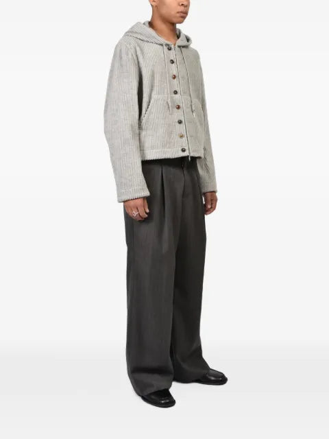 MASU corduroy hooded jacket