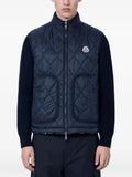 Moncler paisley-print quilted gilet
