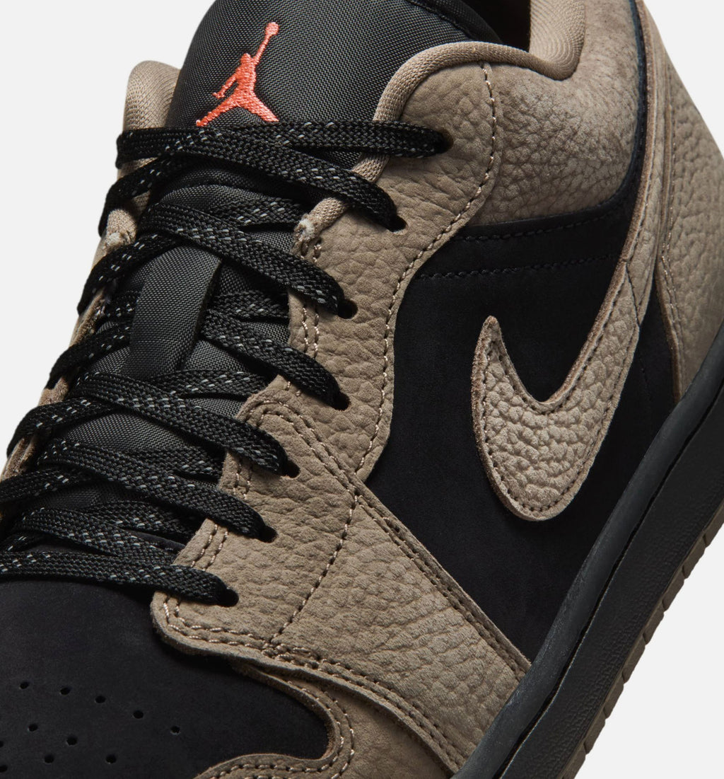 Air Jordan 1 Low SE | Men's Lifestyle Shoe | Black/Olive Grey/Light Wild Mango