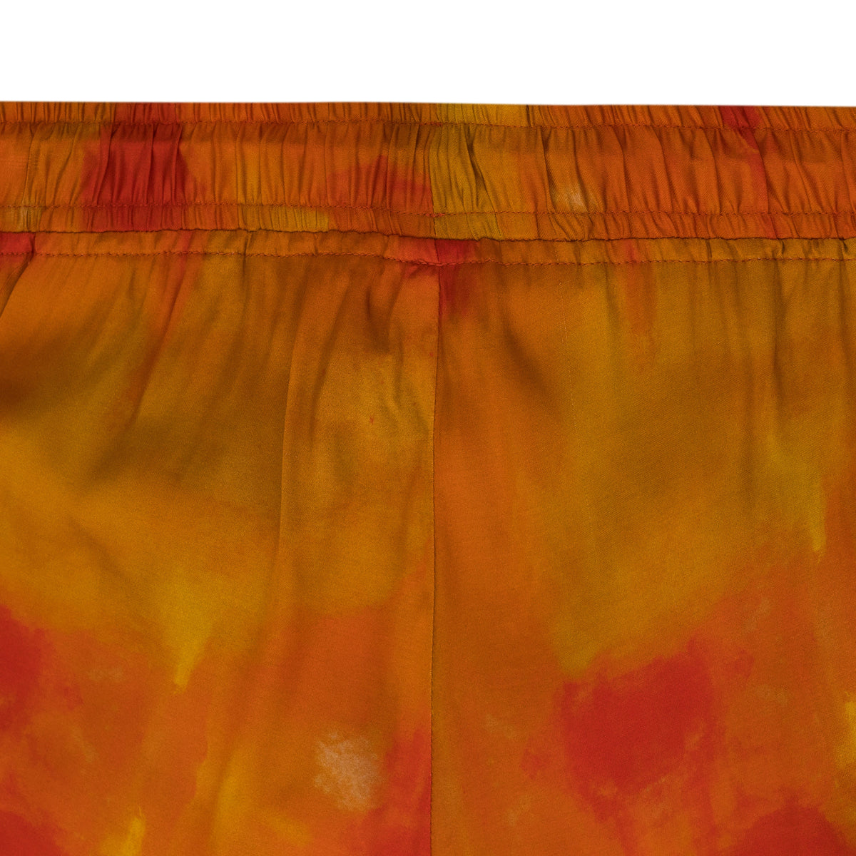 Orange Bassar Running Shorts