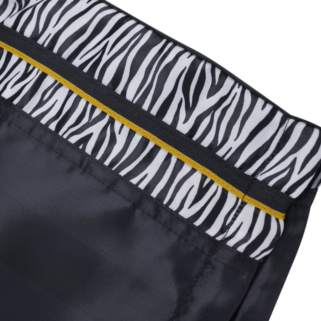 Black One Stripe Short