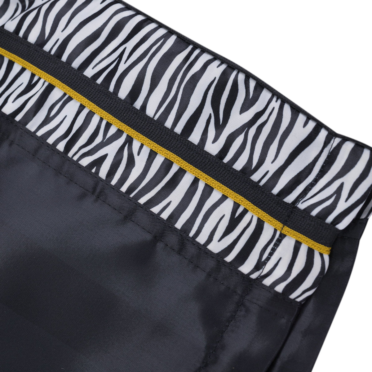 Black One Stripe Short