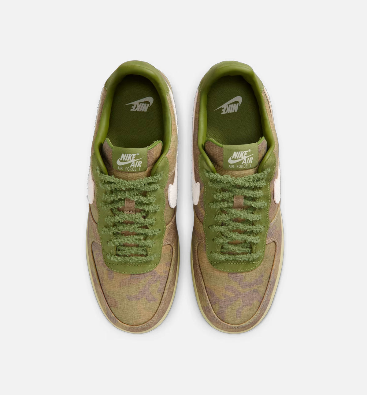 Air Force 1 Low Asparagus and Chlorophyll Men's Sneakers - Asparagus / Aluminum / Phantom / Wheat Grass