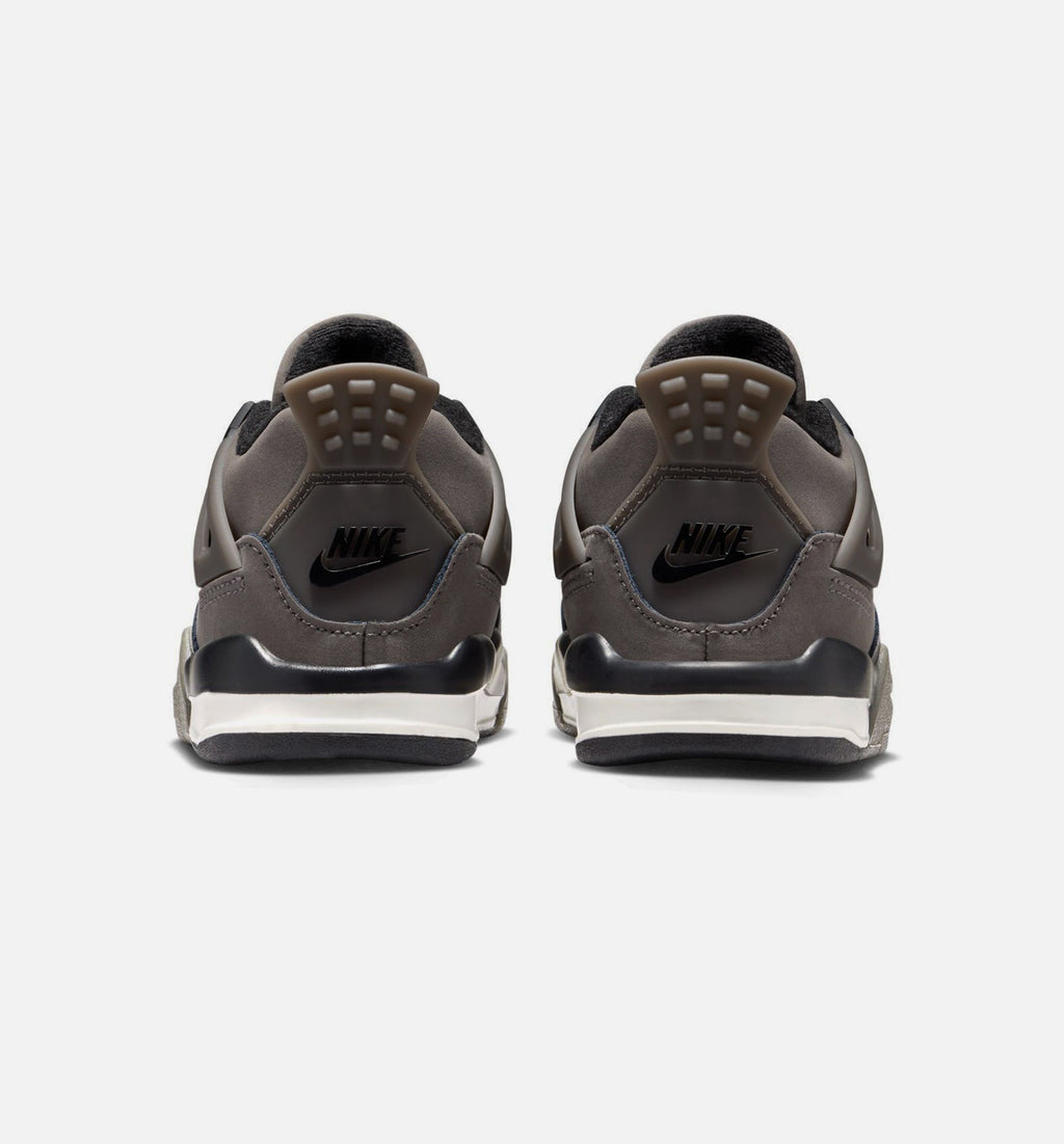 Air Jordan 4 Retro Cave Stone and Black – Infant/Toddler Lifestyle Shoe in Cave Stone/Black/Moon Particle
