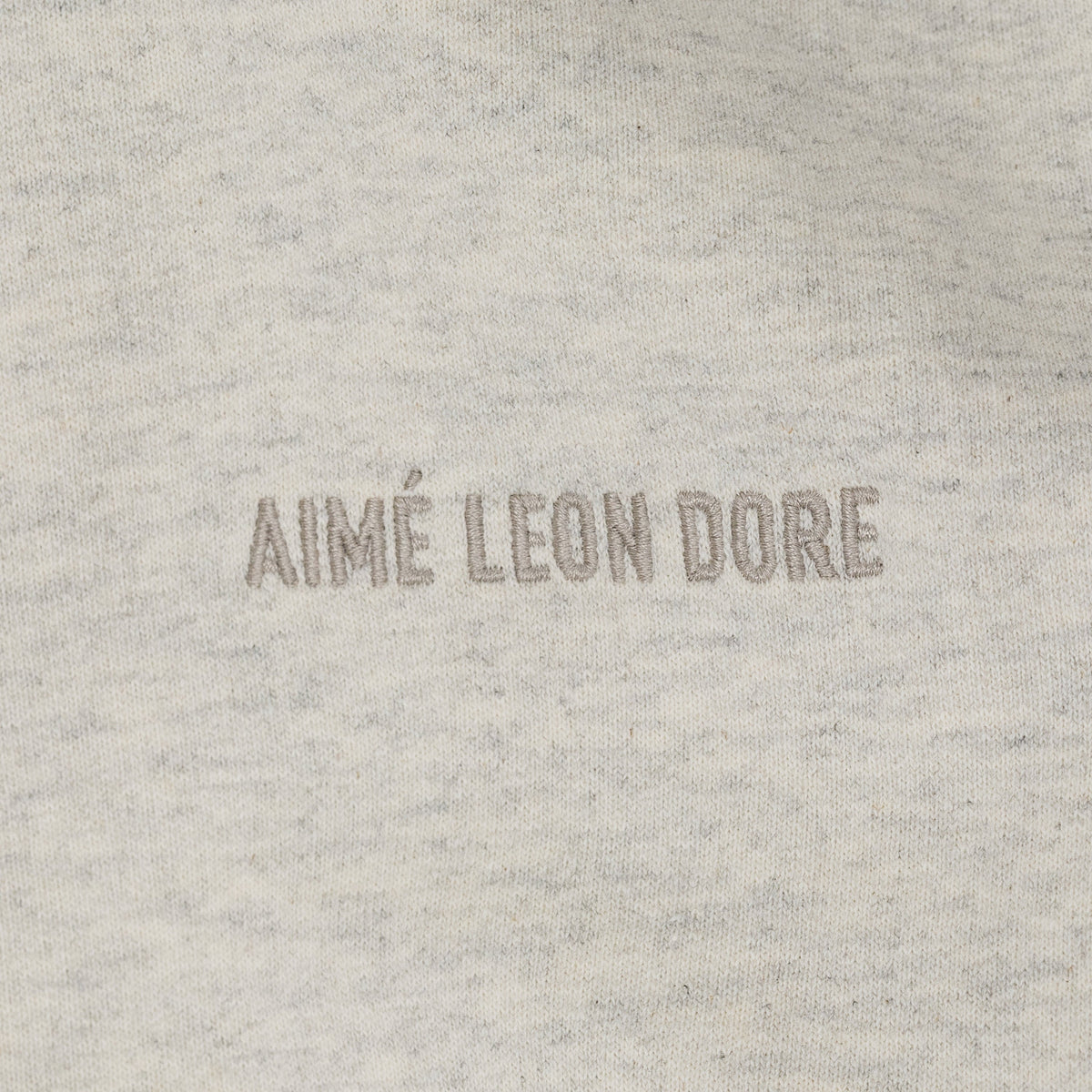 Oatmeal Tonal Logo Hoodie