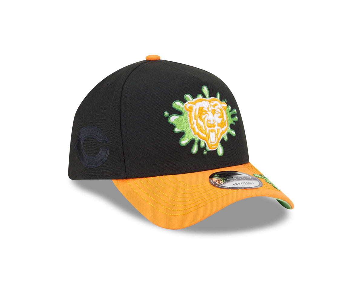 New Era x Nickelodeon 940 A-Frame NFL Chicago Bears Slime Fitted Hat