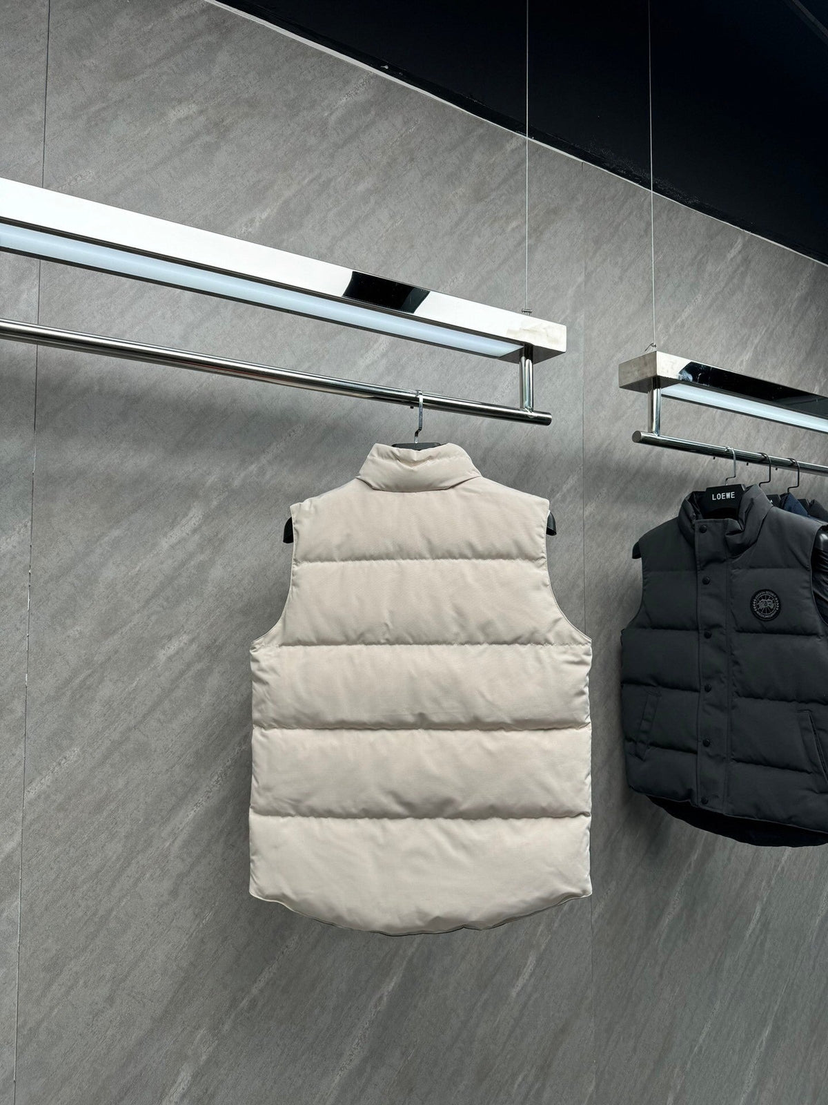 Canada Goose Cream Freestyle Crew Down Vest