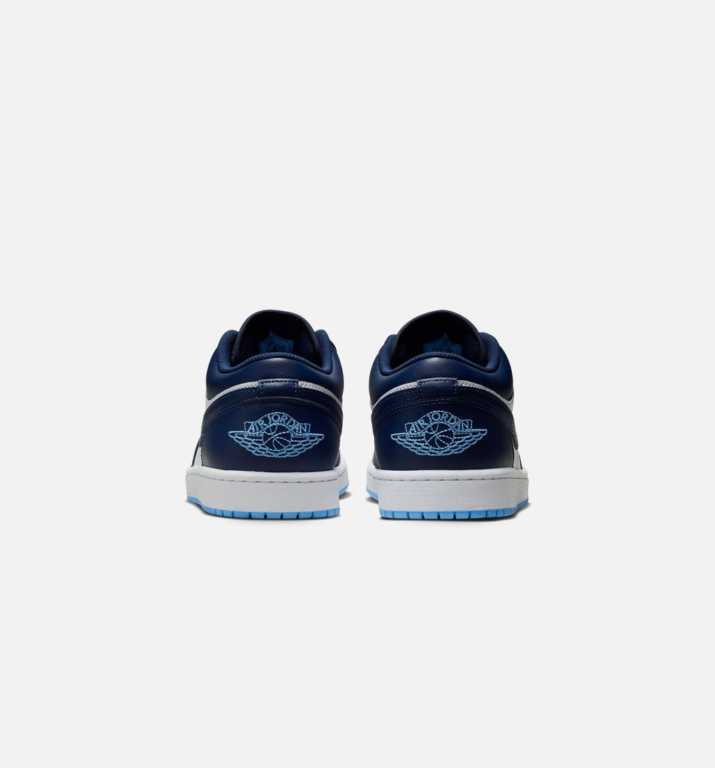 Air Jordan 1 Low - Men's Lifestyle Sneaker (Midnight Navy/University Blue/White)