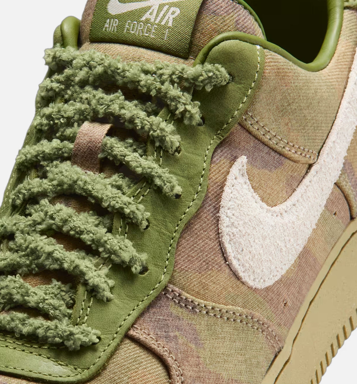 Air Force 1 Low Asparagus and Chlorophyll Mens Lifestyle Shoe | Asparagus/Aluminum/Phantom/Wheat Grass