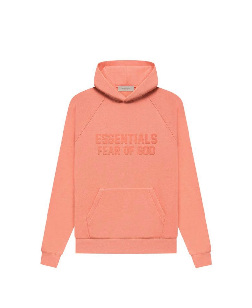 Fear For God Essentials Hoodie Coral