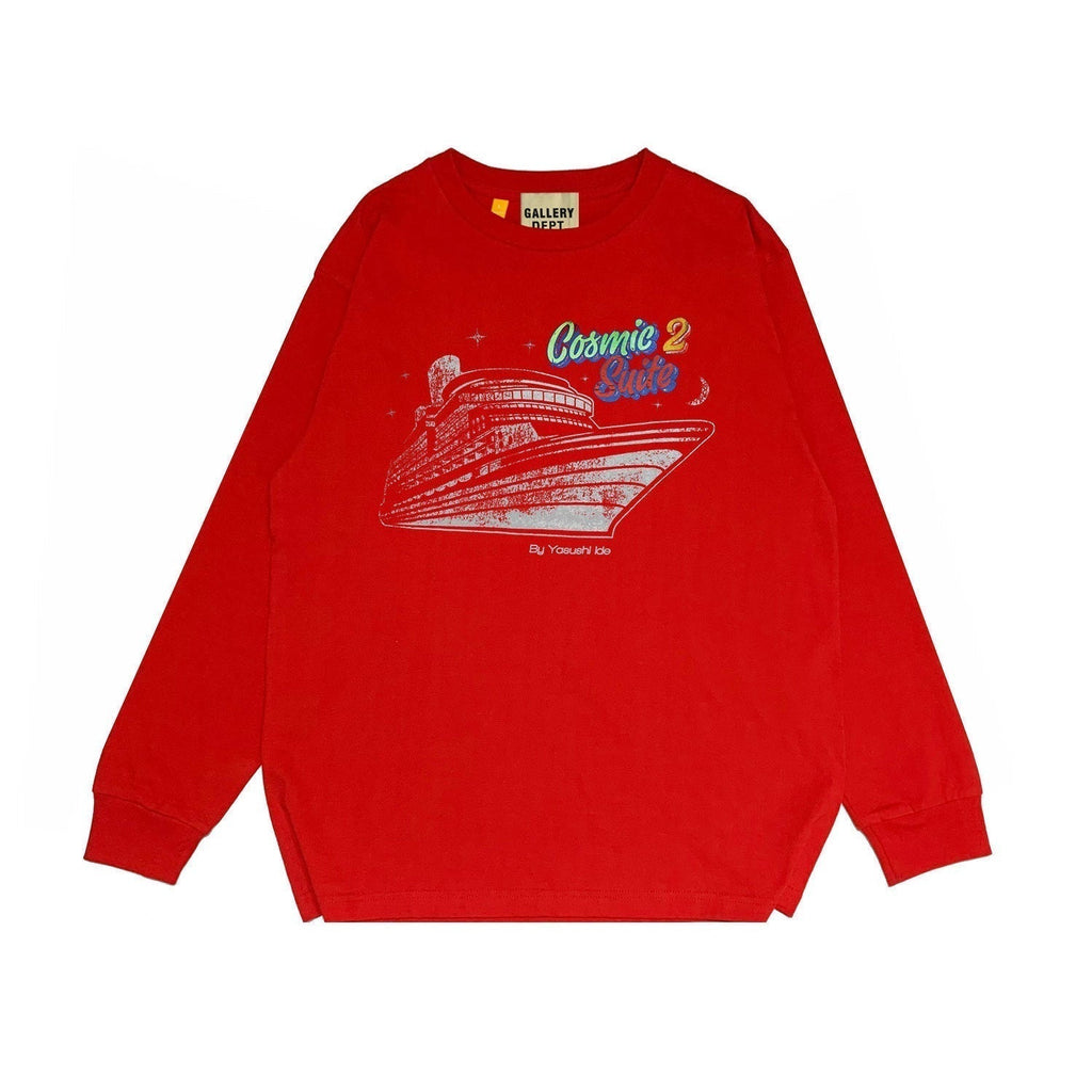 Gallery Dept Long Sleeved Shirt Fashion Brand Long Sleeve Long-Sleeved T-shirt Blouse