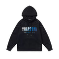 Trapstar It's A Secret Black Blue Gradient Fleece Hoodie