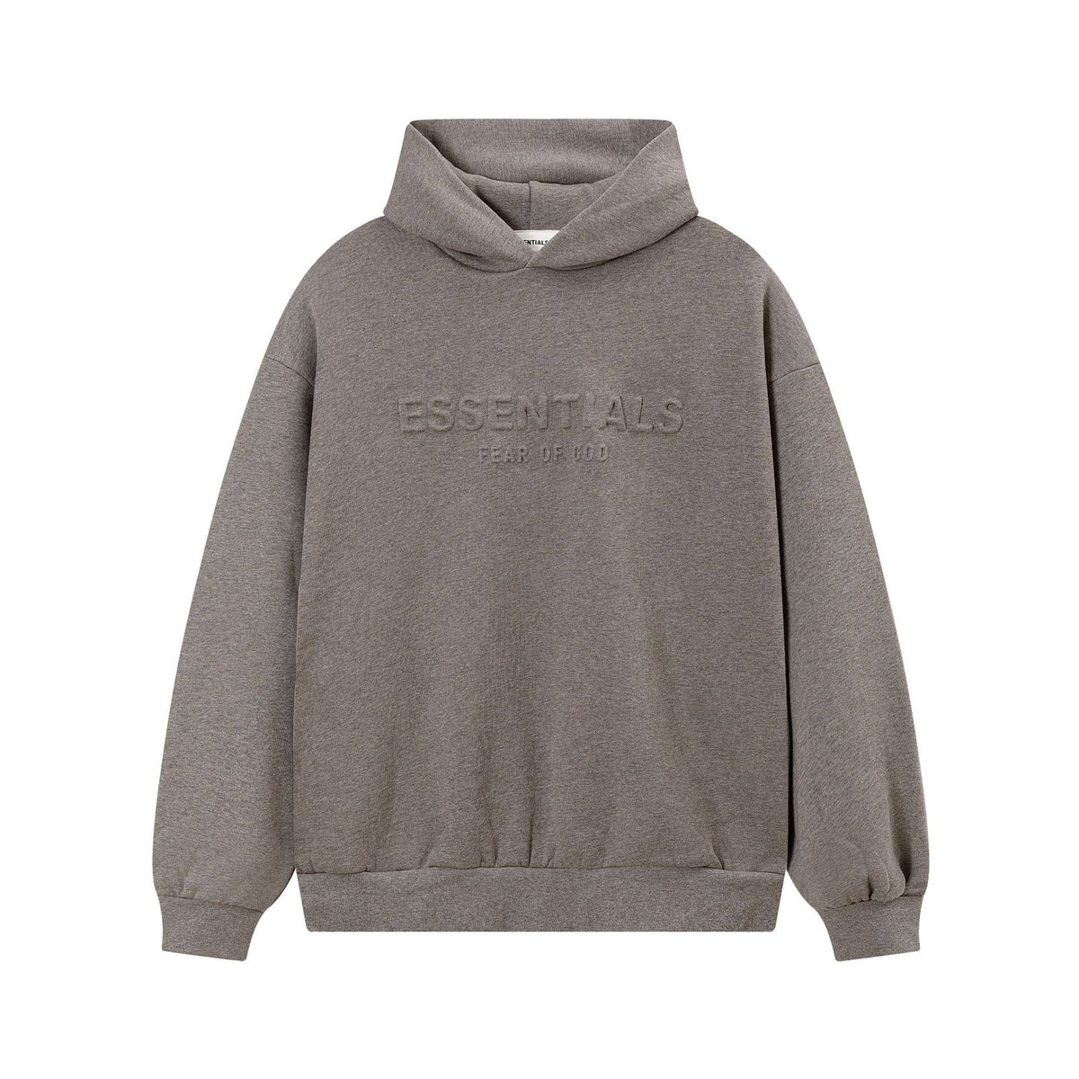 Fear of God Embossed Letter Fleece Lined Pullover Hoodie