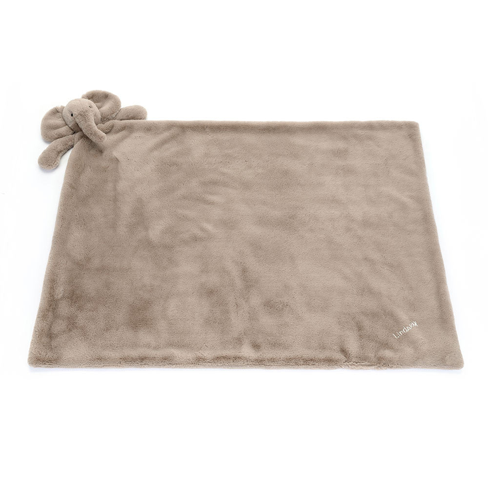 Personalized Smudge Elephant Blankie