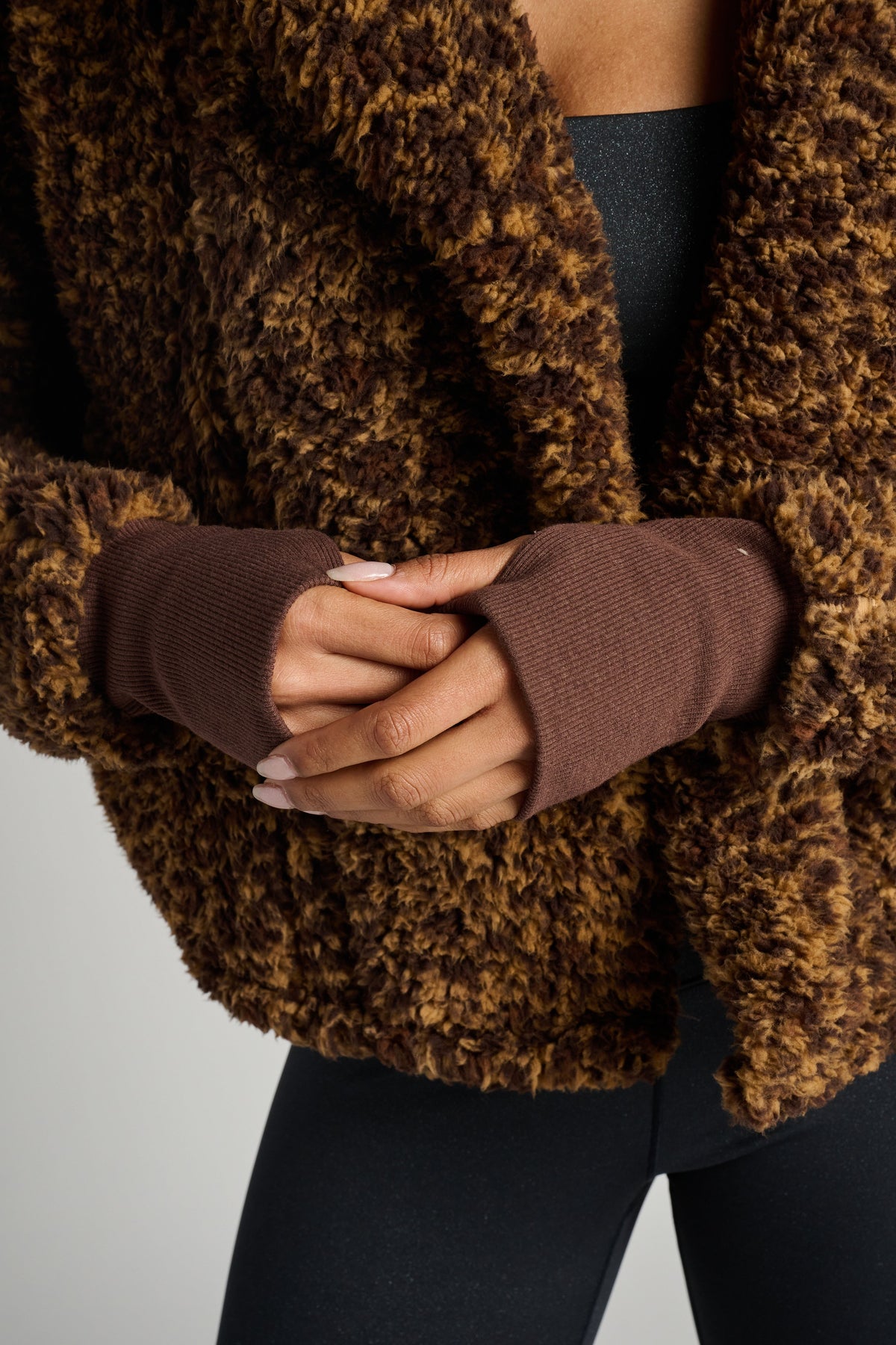 Cropped Leopard Lounger