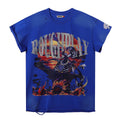 Rough Play Arrow Skull Rhinestone Sleeveless T-Shirt