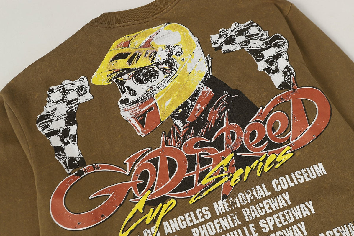Godspeed Kleep Valley Racing Graphic Long-Sleeve T-Shirt
