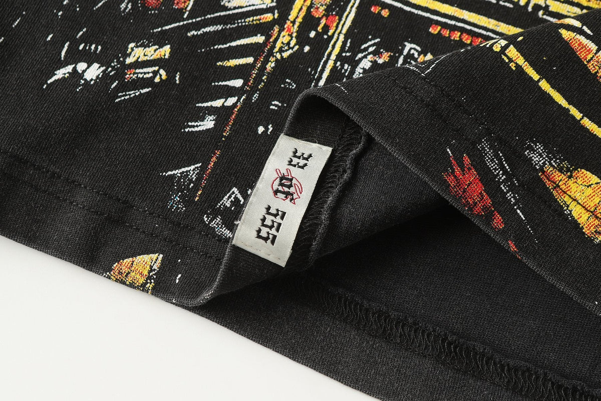 Godspeed Skull & City Back Graphic T-Shirt