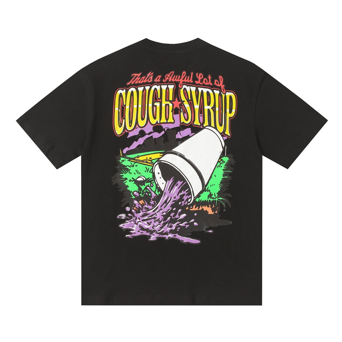 THAT'S A AWFUL LOT OF COUGH SYRUP Baseball Graphic T-Shirt