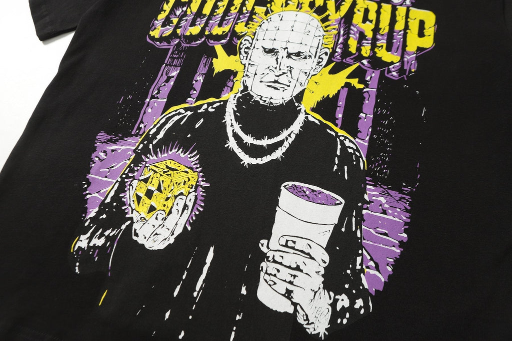 THAT'S A AWFUL LOT OF COUGH SYRUP Character Graphic Short-Sleeve T-Shirt