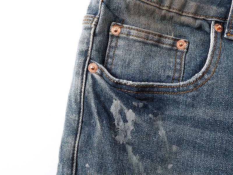 Purple Brand Distressed Flare Jeans