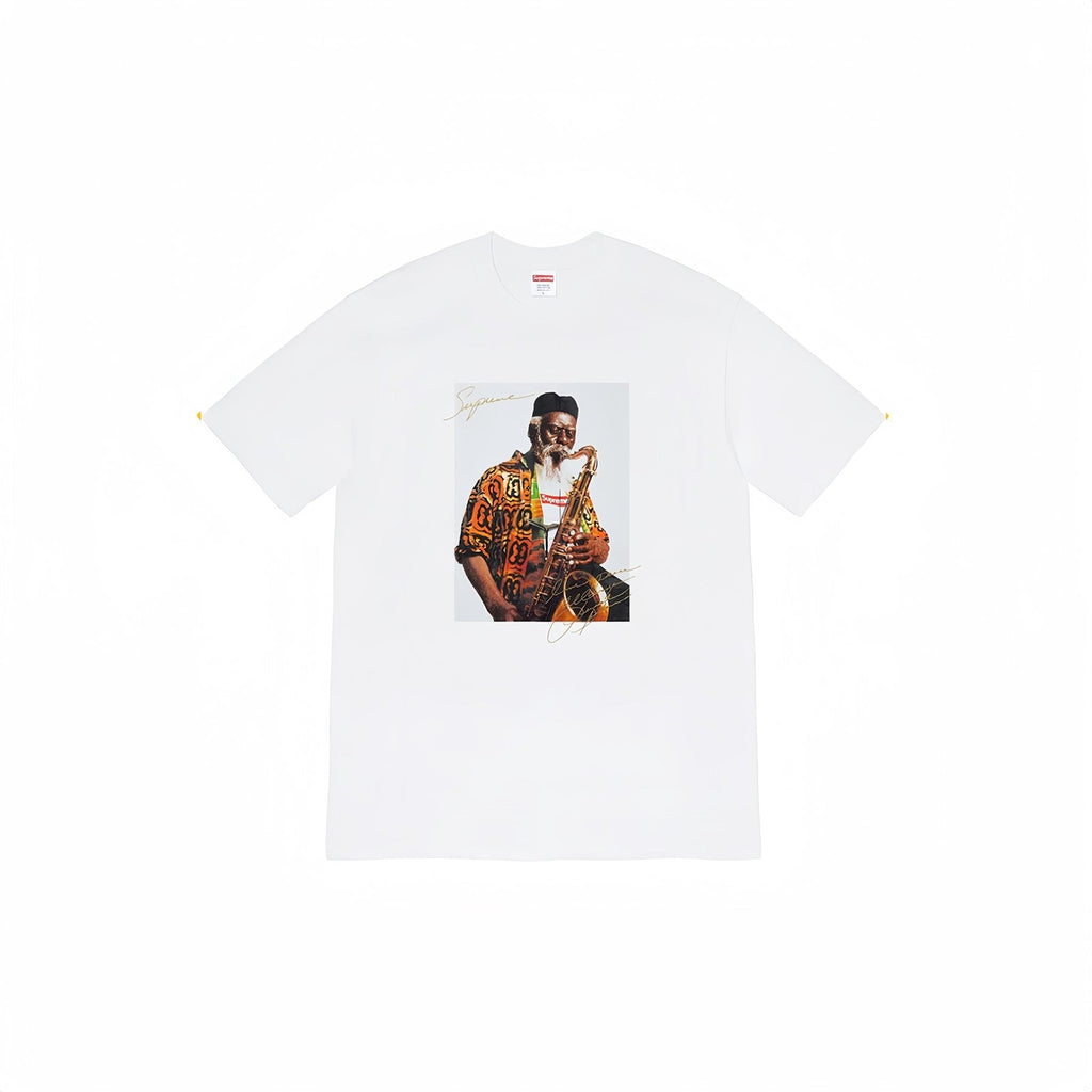 Supreme Pharoah Sanders Saxophone Graphic T-Shirt