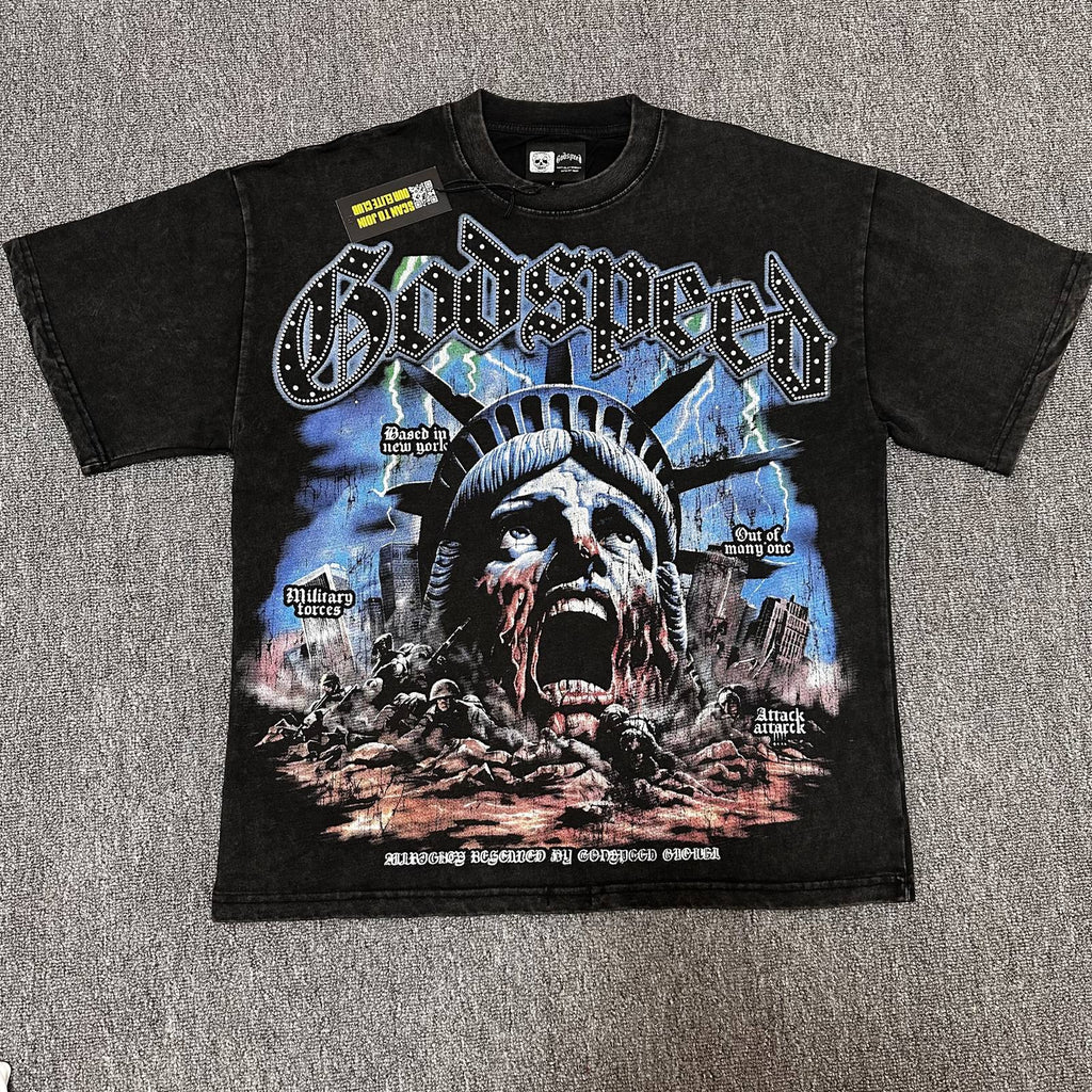 Godspeed Forces Of Destruction Graphic T-Shirt
