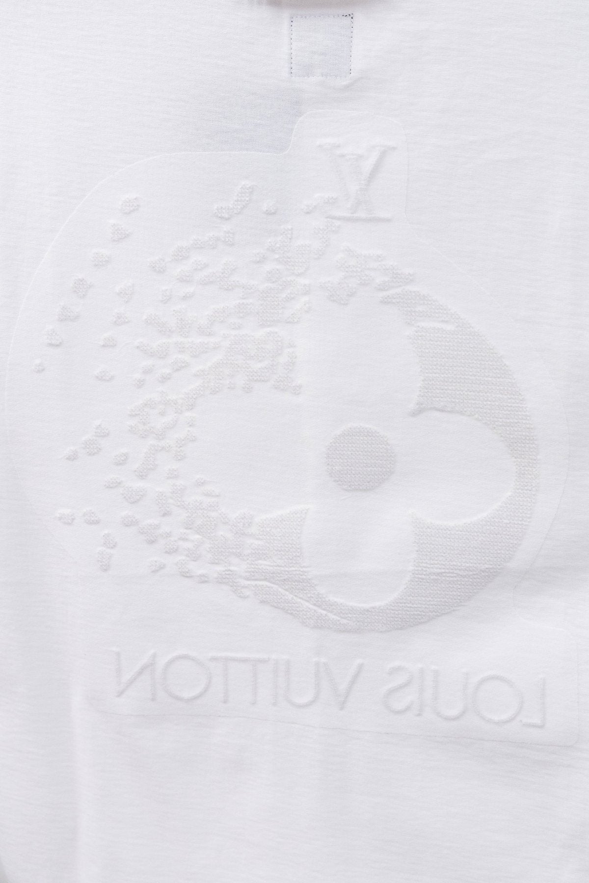 Louis Vuitton*LV Tonal Floral Graphic Short-Sleeve T-Shirt