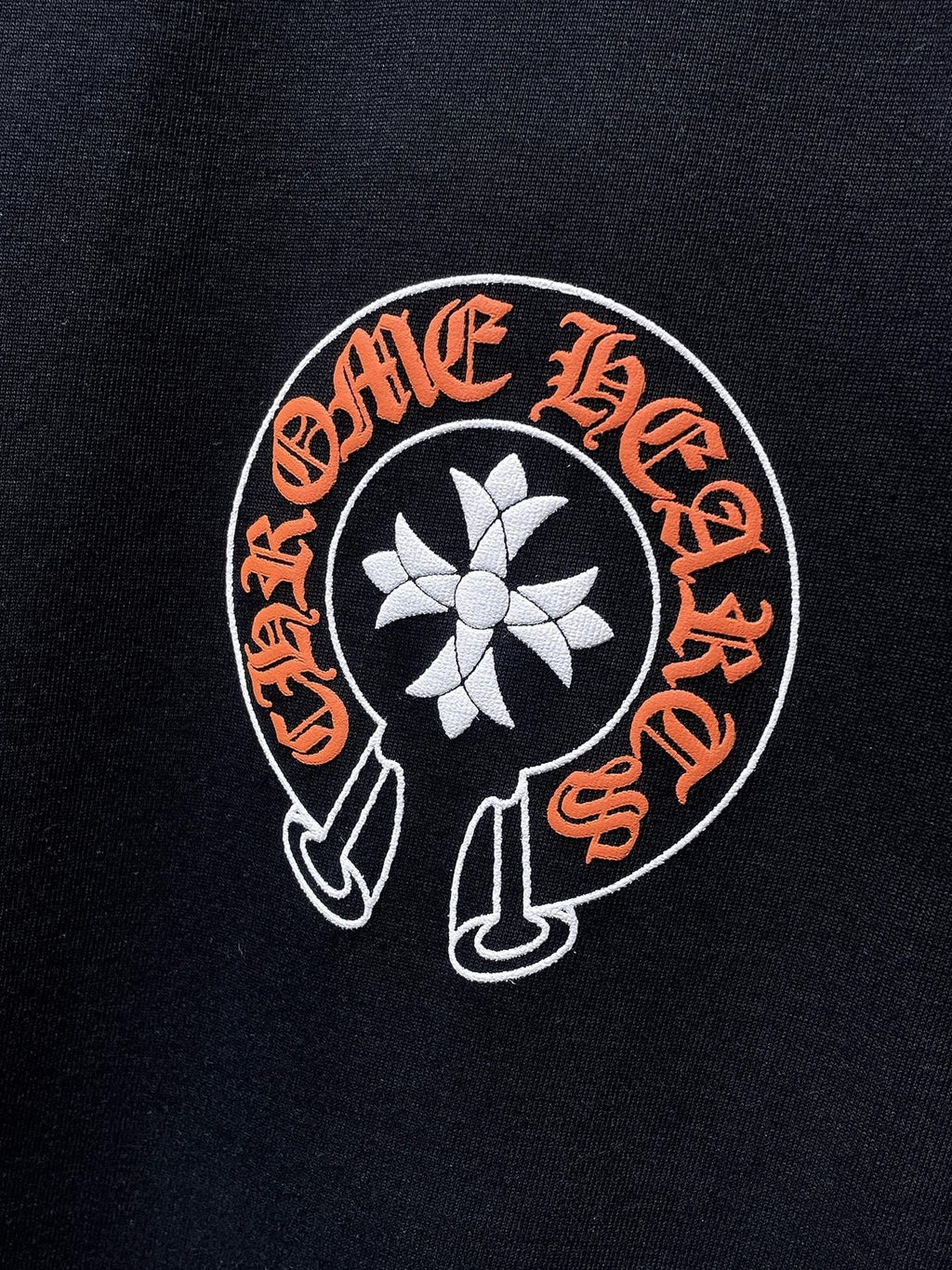 Chrome Hearts Splatter Horseshoe Graphic T-Shirt