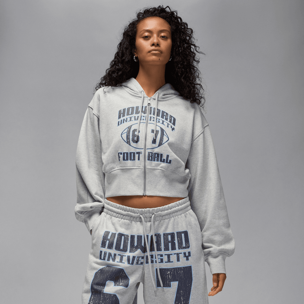 Wmns Air Jordan Flight Fleece Full Zip Hoodie