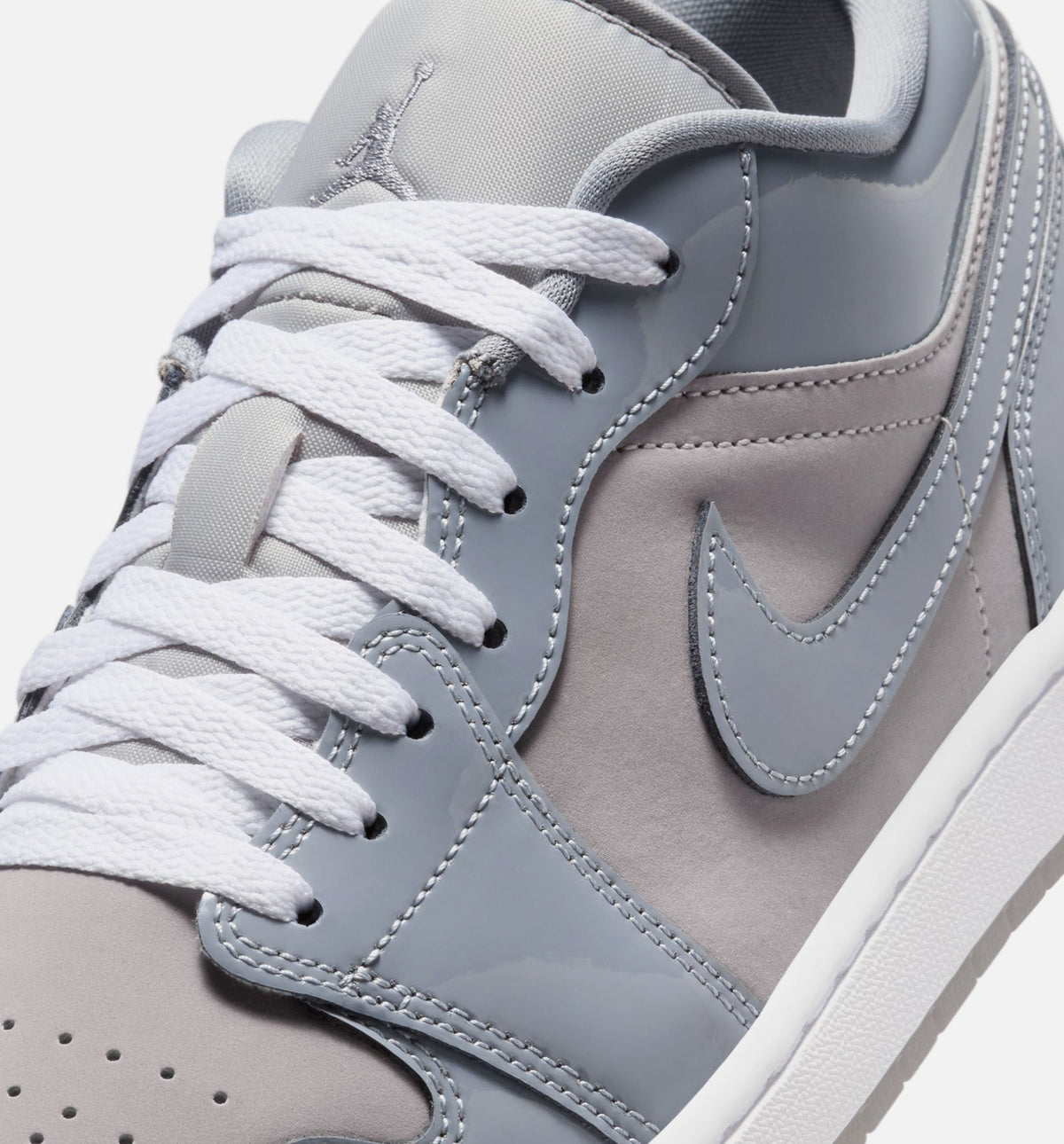 Air Jordan 1 Low Cool Grey Men's Lifestyle Shoes - Medium Grey/White/Cool Grey