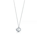 TIFFANY SNAIL PEDANT SILVER NECKLACE