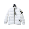 Moose Knuckles 09 Double Gold Scissors Down Jacket White