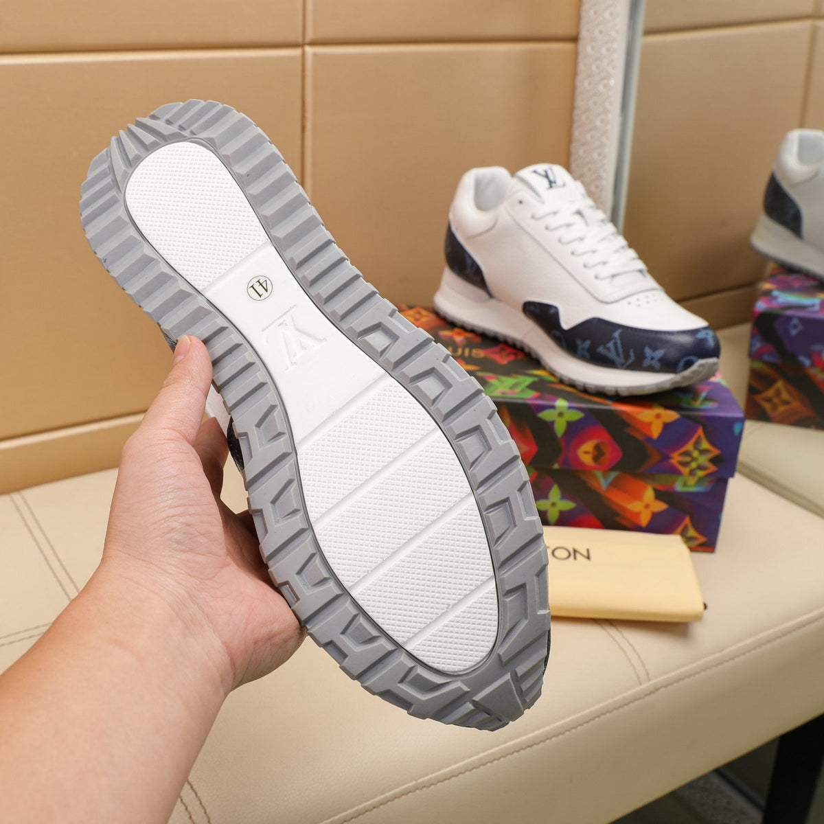 Louis Vuitton Run Away Monogram Sneakers