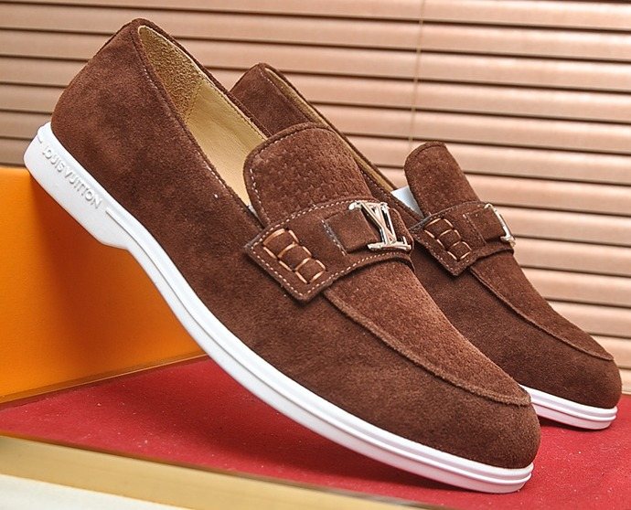 Louis Vuitton Buckle Slip-On Loafers