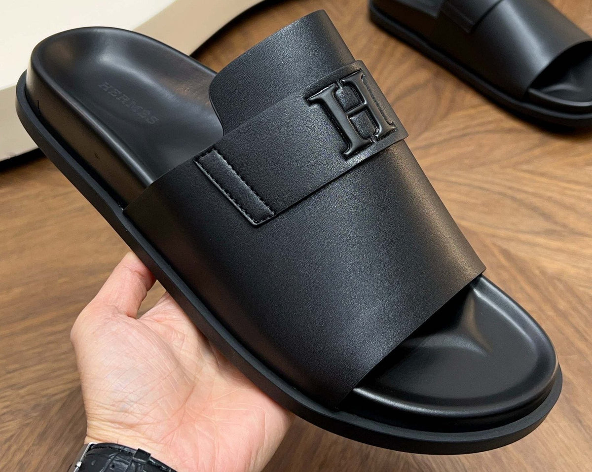 Hermès Men's H Hardware Slide Sandals