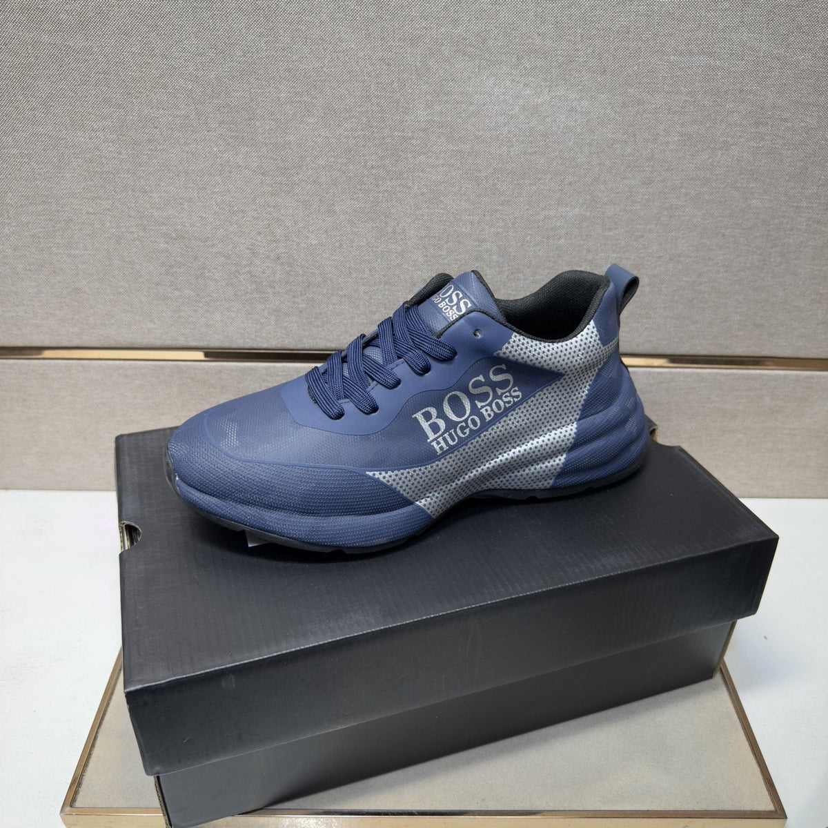 Hugo Boss Men's Mesh-Panel Sneakers